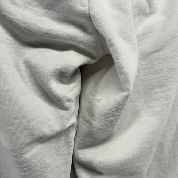 Talentless Sweatpants Men's Small White Heavyweight Cuffed Joggers Pockets Terry - Picture 12 of 16